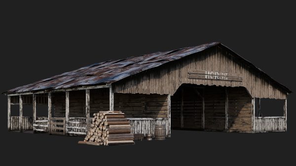13-14-15-16 - Farm Buildings 4K PBR GameReady