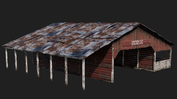13-14-15-16 - Farm Buildings 4K PBR GameReady