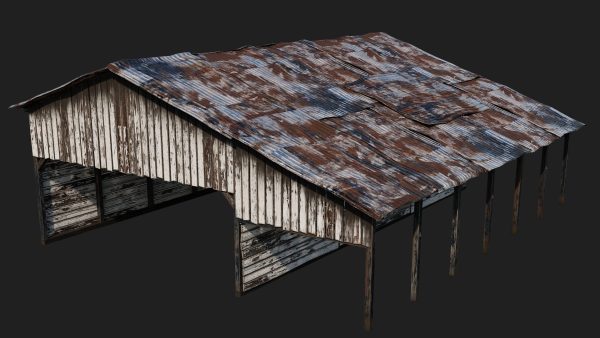 13-14-15-16 - Farm Buildings 4K PBR GameReady