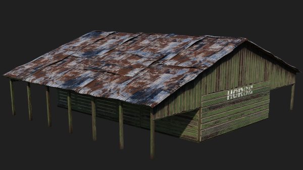 13-14-15-16 - Farm Buildings 4K PBR GameReady