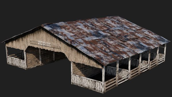 13-14-15-16 - Farm Buildings 4K PBR GameReady