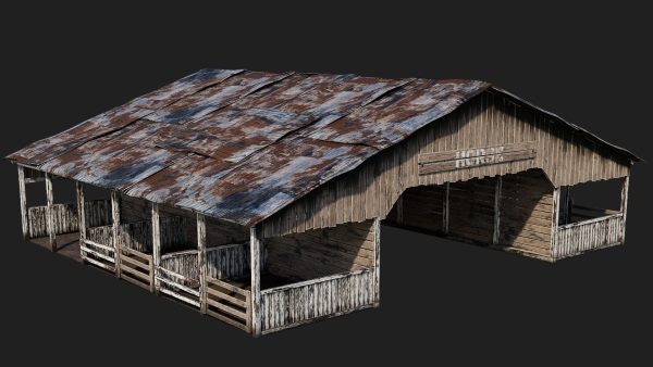 13-14-15-16 - Farm Buildings 4K PBR GameReady