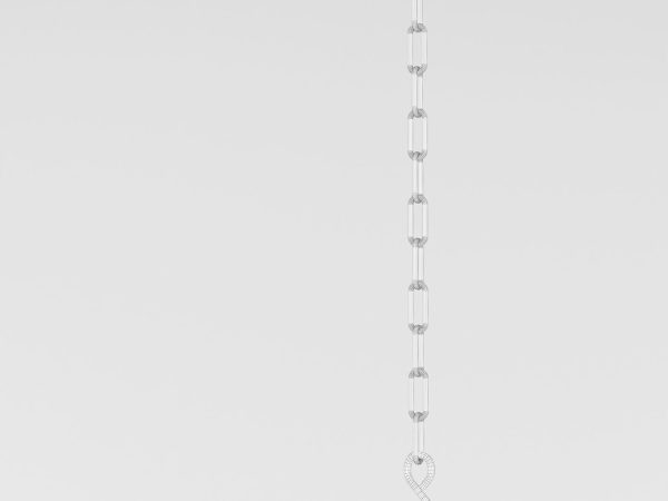 Industrial Black Hanging Chain Light