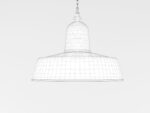 Industrial Black Hanging Chain Light