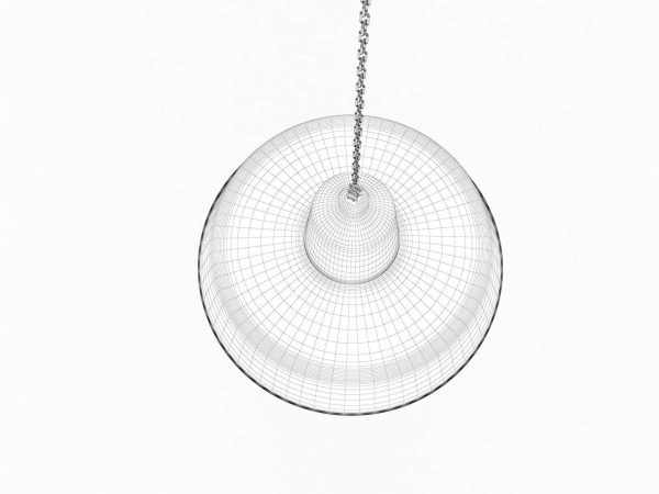 Industrial Black Hanging Chain Light
