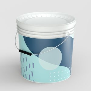 14L - Plastic paint Can 3D model