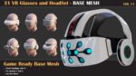 157 Mask and Helmet Base Mesh Bundle