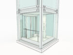 Elevator tall glass