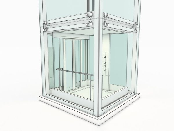 Elevator tall glass