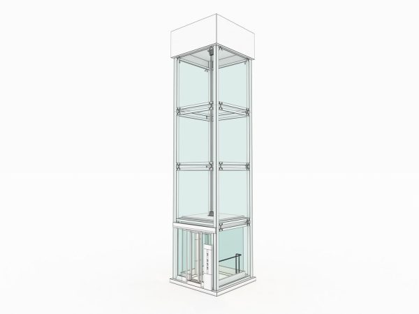 Elevator tall glass