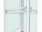 Elevator tall glass