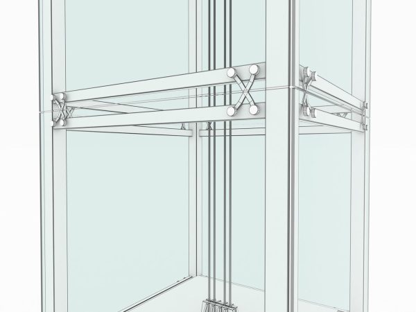 Elevator tall glass