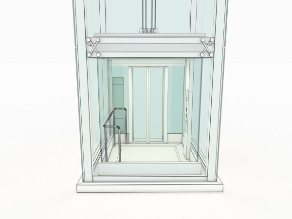 Elevator tall glass