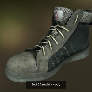 16-low-poly-boots-3d-model-obj-mtl-3ds-fbx-lwo-lw-lws-ma-mb-stl