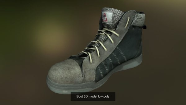 16 low poly boots