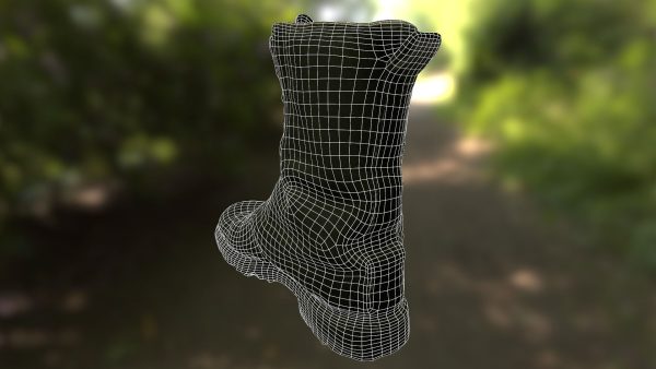 16 low poly boots