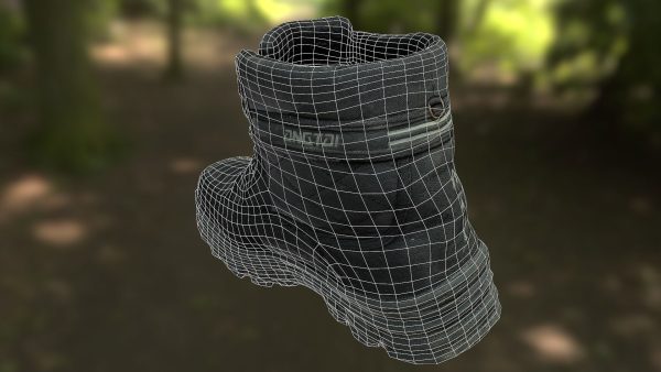 16 low poly boots