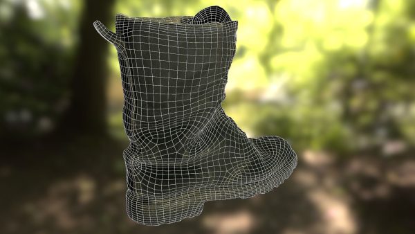 16 low poly boots
