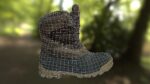 16 low poly boots
