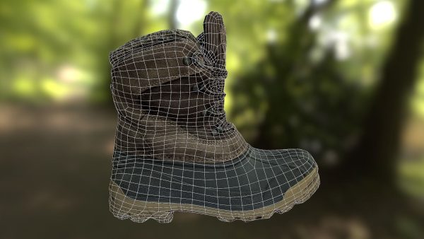 16 low poly boots