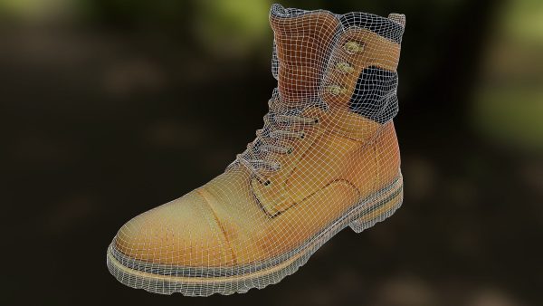 16 low poly boots
