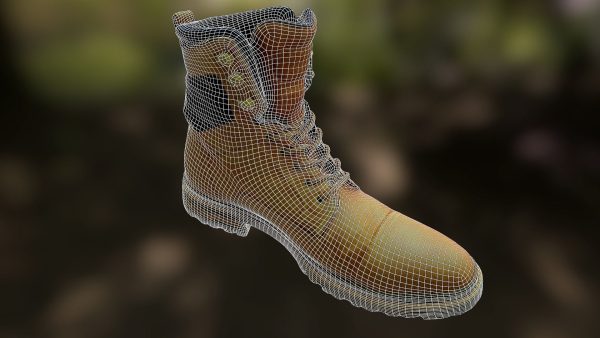 16 low poly boots