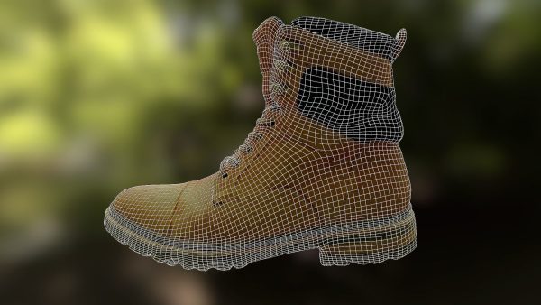 16 low poly boots