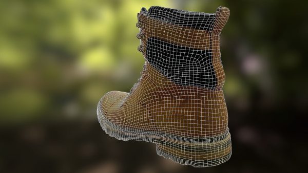 16 low poly boots