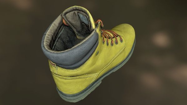 16 low poly boots