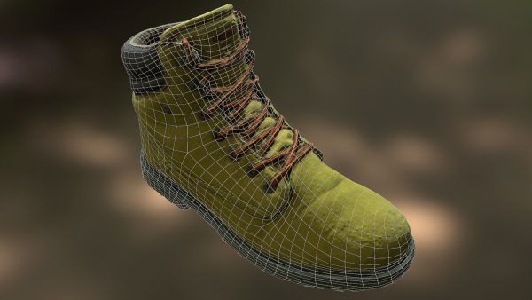 16 low poly boots