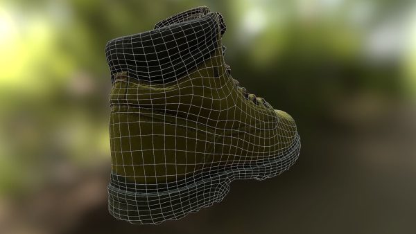 16 low poly boots