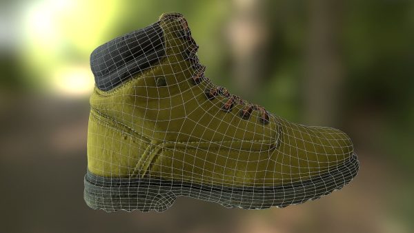 16 low poly boots