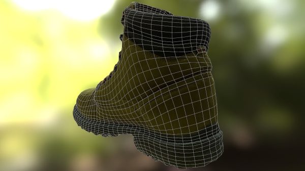 16 low poly boots