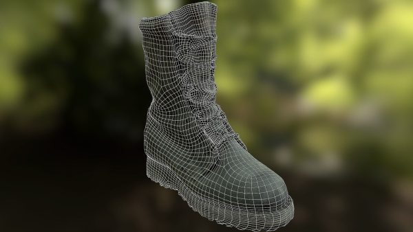 16 low poly boots