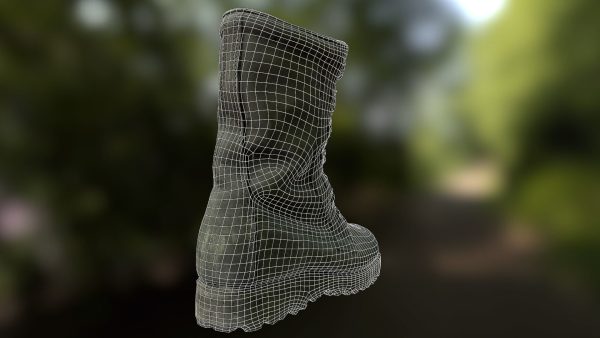 16 low poly boots