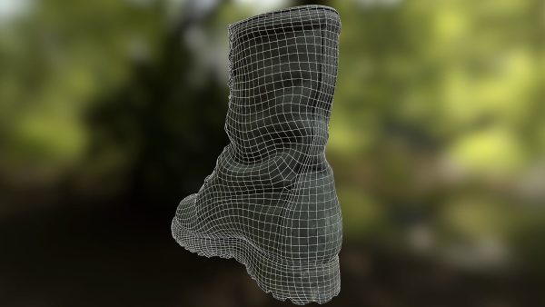 16 low poly boots