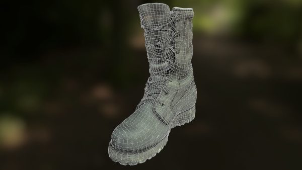 16 low poly boots