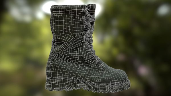 16 low poly boots