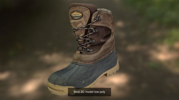 16 low poly boots