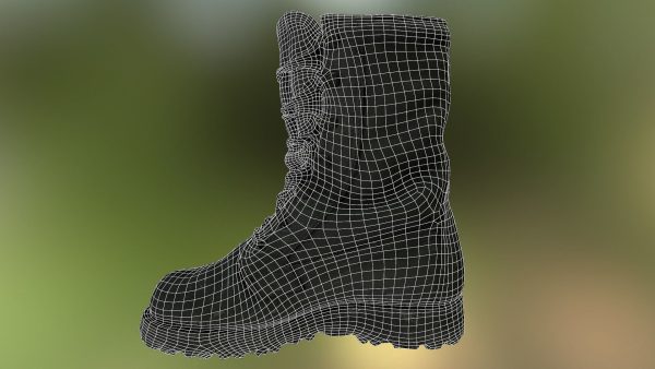 16 low poly boots