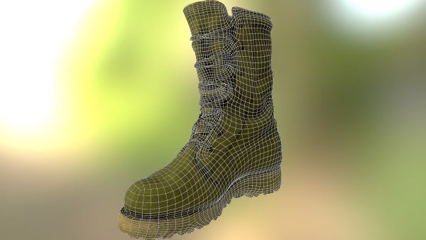 16 low poly boots