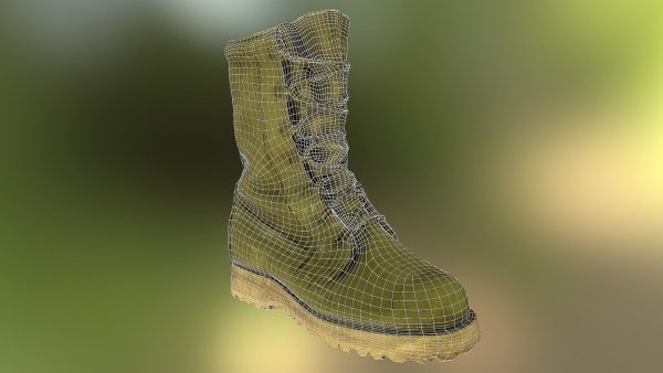 16 low poly boots