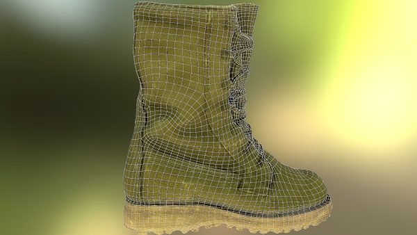 16 low poly boots