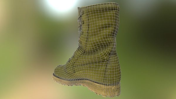 16 low poly boots