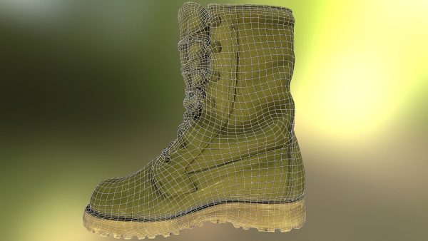 16 low poly boots