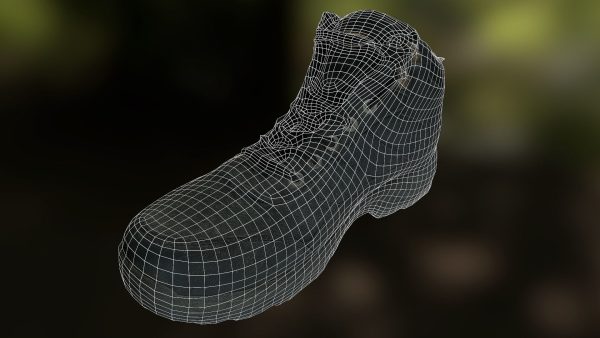 16 low poly boots