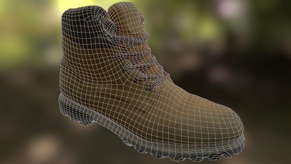 16 low poly boots