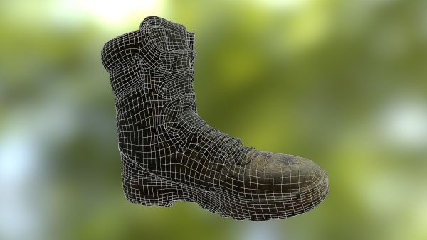 16 low poly boots