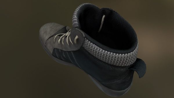 16 low poly boots