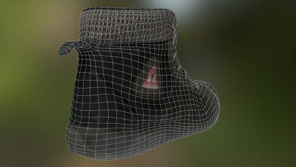 16 low poly boots